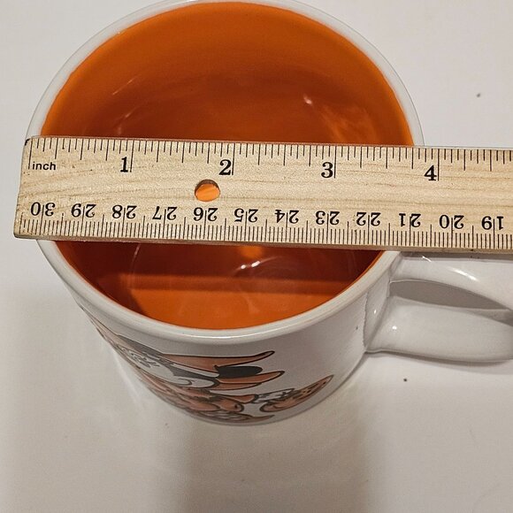 Disney Halloween Mug Minnie & Daisy Witch Design Orange Interior - Picture 9 of 9